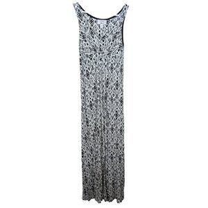 Carole Hochman Heavenly Soft Sleepwear | Gray Patterned Long Nightgown